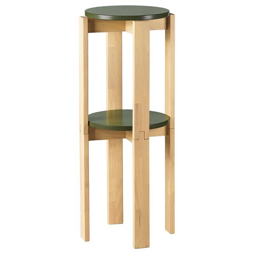 IKEA - KOMPISHANG, tabure, huş, 46 cm