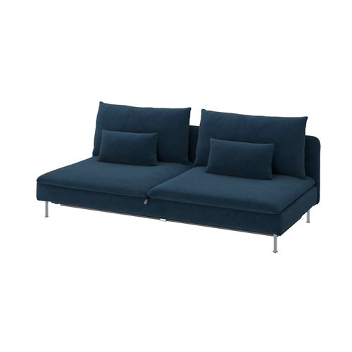 IKEA - SODERHAMN, 3-seat sofa cover, kelinge dark blue