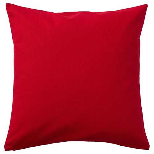 IKEA - VINTERFINT, kırlent kılıfı, Noel ağacı-kırmızı, 50x50 cm