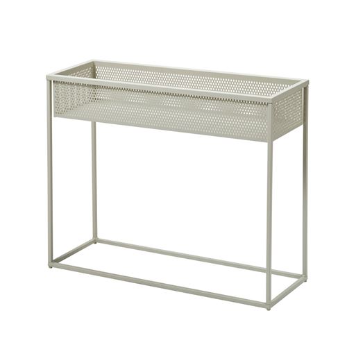 IKEA - BLAKRAKA, plant stand, light grey/beige, 59 cm