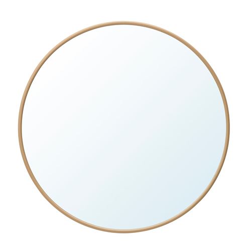 IKEA - EDSGARN, round mirror, oak, 80 cm