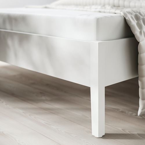 IKEA - GULLABERG, double bed, white, 140x200 cm