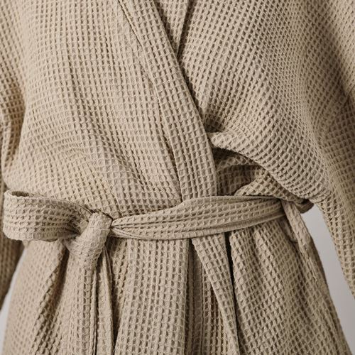 IKEA - GULDLÖNN, bath robe, beige, S/M