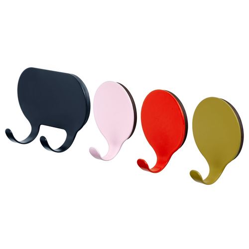 IKEA - GRESLA, hook with magnet, multicolour