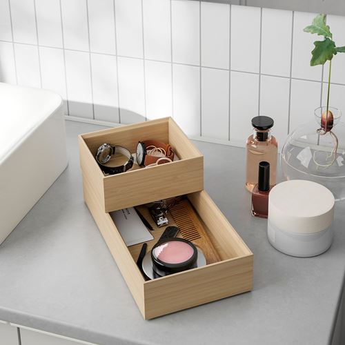 IKEA - STEGESUND, box set, light bamboo