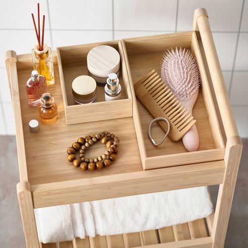 IKEA - STEGESUND, box set, light bamboo