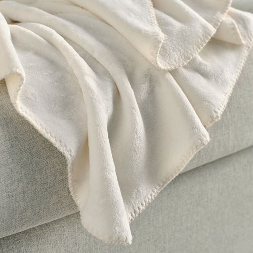 IKEA - SLANGRAMAL, throw, off white, 150x200 cm