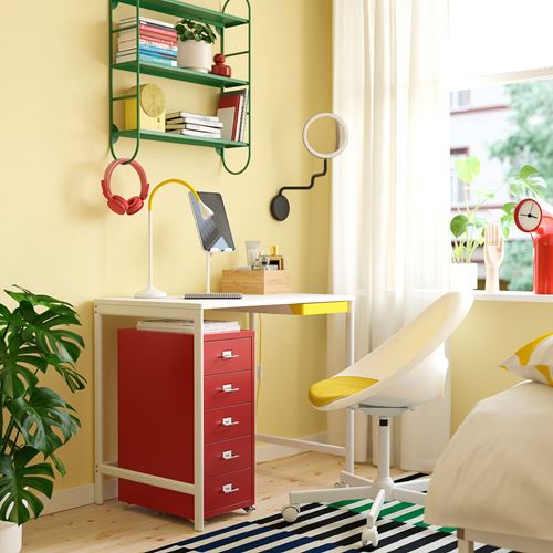 IKEA - ENKROKEN, desk, white, 85x56x72 cm