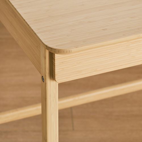 IKEA - BETESHAST, desk, light bamboo, 120x60 cm