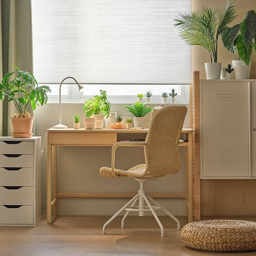 IKEA - BETESHAST, desk, light bamboo, 120x60 cm