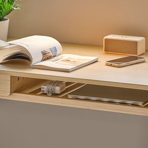 IKEA - BETESHAST, desk, light bamboo, 120x60 cm