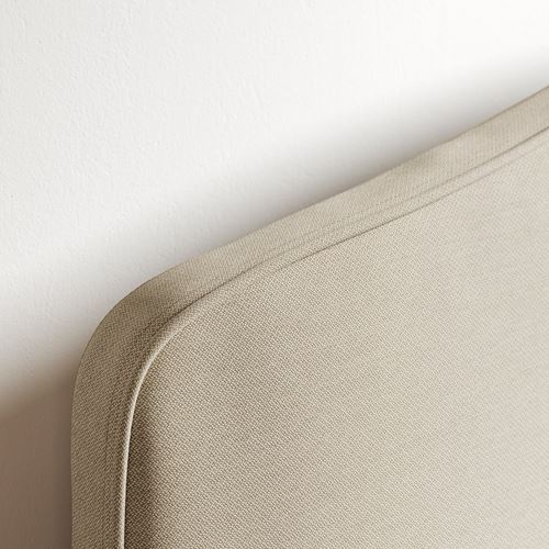 IKEA - RAMNEFJALL, bed cover, Idekulla beige, 140x200 cm