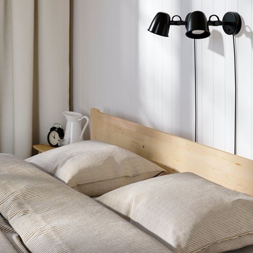 IKEA - TAXASKLINT, double bed, pine, 160x200 cm