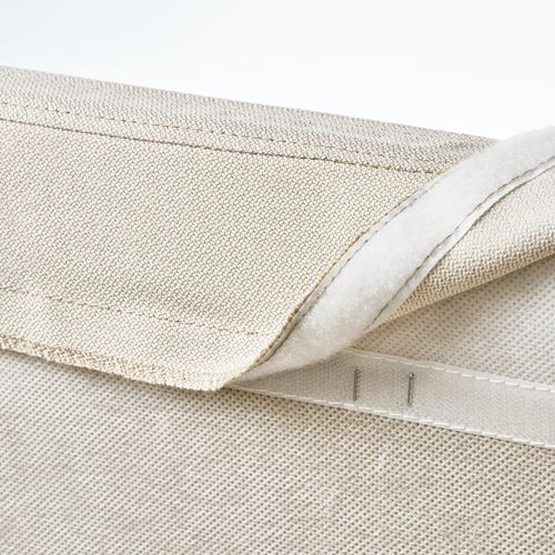 IKEA - RAMNEFJALL, bed cover, Idekulla beige, 140x200 cm
