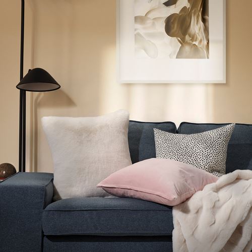 IKEA - TORPSPIREA, cushion cover, white, 48x48 cm