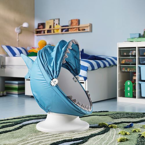 IKEA - IKEA PS LÖMSK, çocuk koltuğu kılıfı, mavi