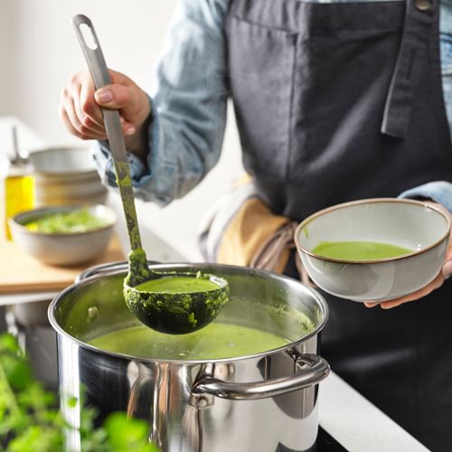 IKEA - DALAFAR, set of kitchen utensils, stainless steel