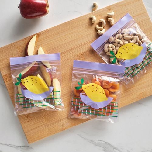 IKEA - ISTAD, resealable bag, multicolour, 0,3 l