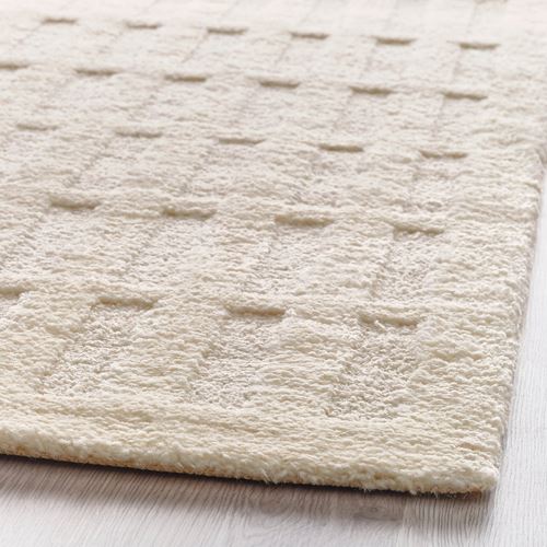IKEA - KANARIEPALM, large rug, off white, 160x230 cm