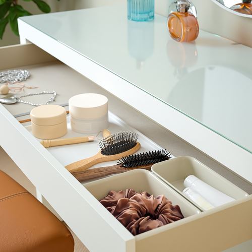 IKEA - MALM, dressing table, white, 120x41x78 cm