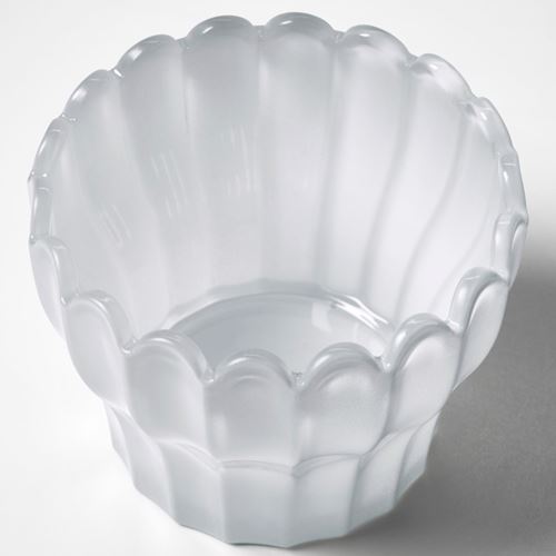 IKEA - SMANACKROS, tealight holder, white, 6 cm