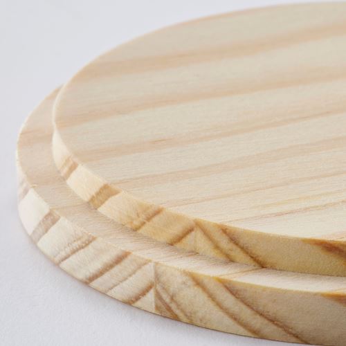 IKEA - LOTSFAGEL, lid for scented candle, pine, 8 cm