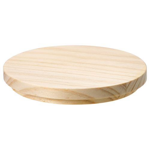IKEA - LOTSFAGEL, lid for scented candle, pine, 8 cm