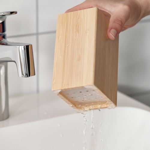 IKEA - STEGESUND, diş fırçalık, açık bambu, 12 cm