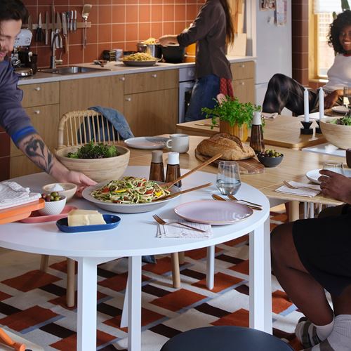 IKEA - HALVTOM, salt and pepper shakers, glass-brown, 12 cm