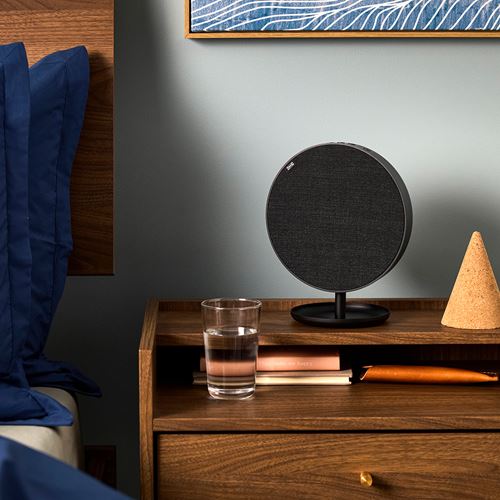 IKEA - SOLSKYDD, taşınabilir bluetooth hoparlör, siyah, 19 cm