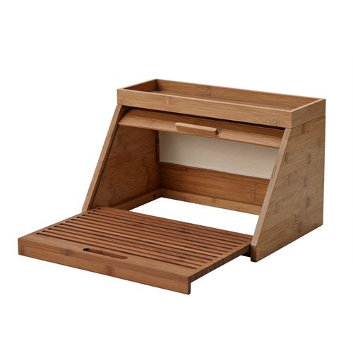 IKEA - NALBLECKA, bread bin, bamboo, 38x25x24 cm