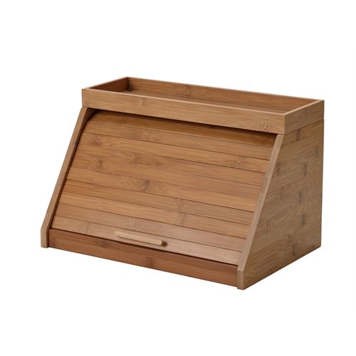 IKEA - NALBLECKA, bread bin, bamboo, 38x25x24 cm