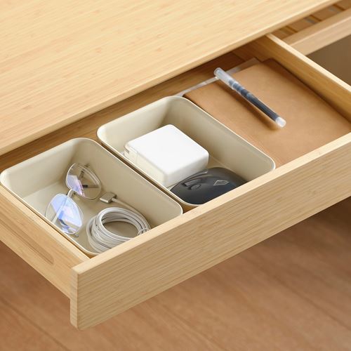 IKEA - BETESHAST, desk, light bamboo, 120x60 cm
