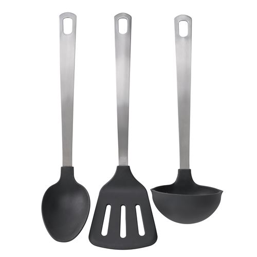 IKEA - DALAFAR, set of kitchen utensils, stainless steel