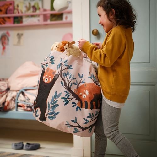 IKEA - ALPTALL, saklama çantası, pembe, 53 lt