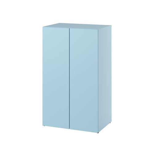 IKEA - LASTARE, kapaklı gardırop iskeleti, mavi, 60x42x100 cm