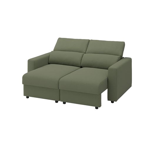 IKEA - MALMKÖPING, 2-seat sofa, tibbleby gray-green