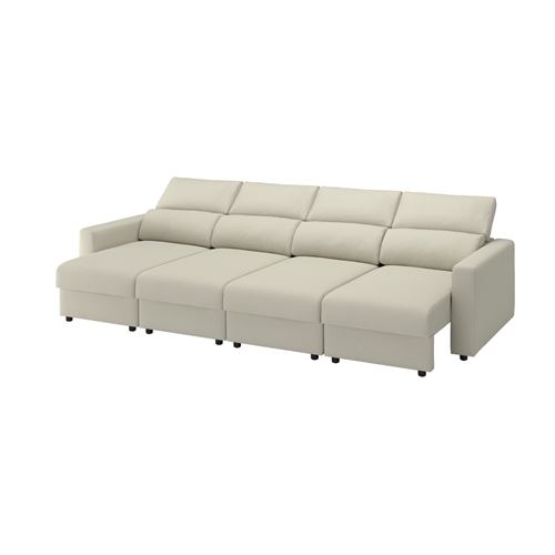IKEA - MALMKÖPING, 4 seat sofa, tibbleby light beige