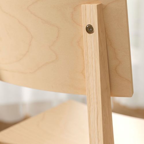 IKEA - KARSKAR, wooden chair, rubber