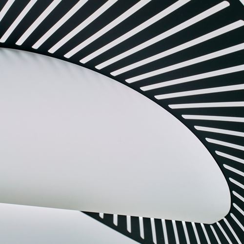 IKEA - KVALLSDOPP, sarkıt lamba abajur başlığı, siyah, 72 cm
