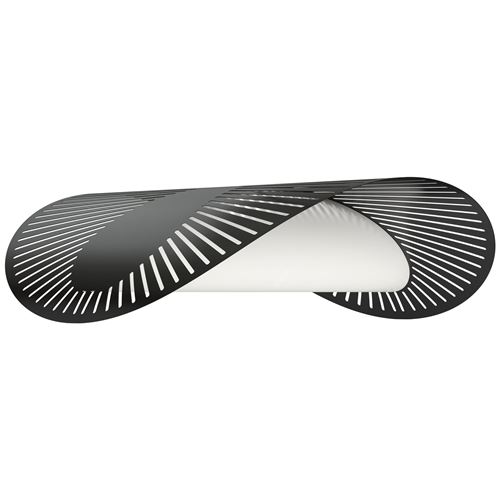 IKEA - KVALLSDOPP, sarkıt lamba abajur başlığı, siyah, 72 cm