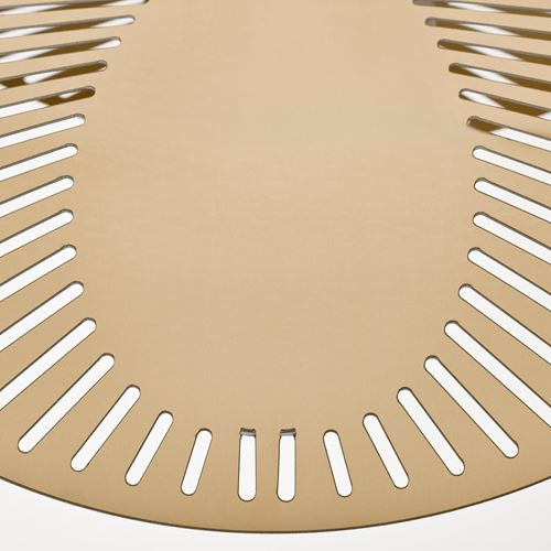IKEA - KVALLSDOPP, sarkıt lamba abajur başlığı, pirinç rengi, 52 cm