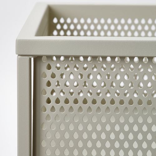 IKEA - BLAKRAKA, plant stand, light grey/beige, 59 cm