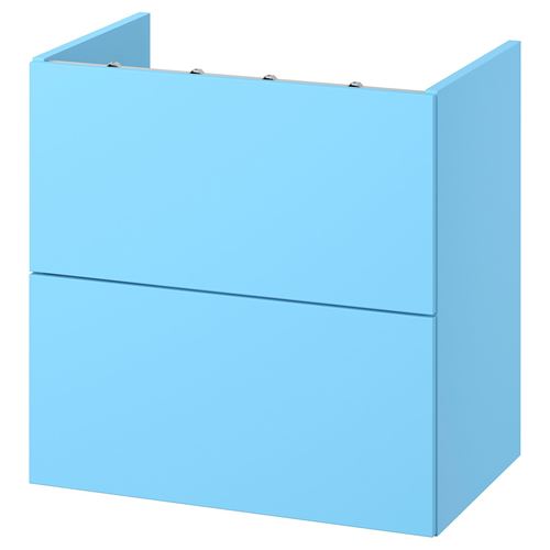IKEA - ENHET, lavabo dolabı, açık mavi, 60x42x60 cm