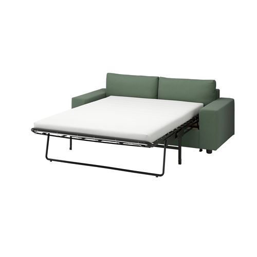 IKEA - VIMLE, 2-seat sofa-bed, Knaback grey-green