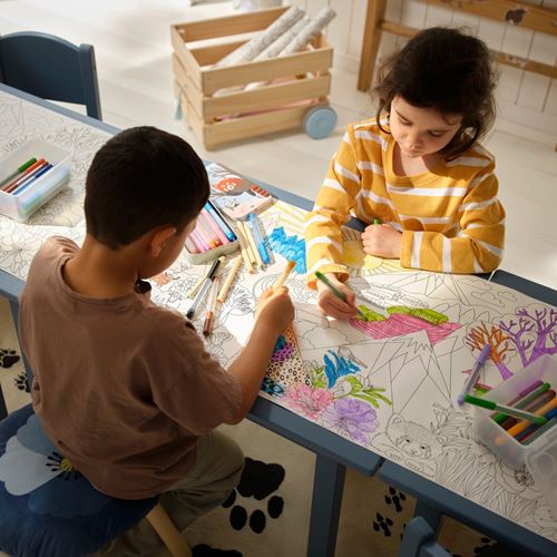 IKEA - ALPTALL, rulo boyama kağıdı, beyaz, 8 m