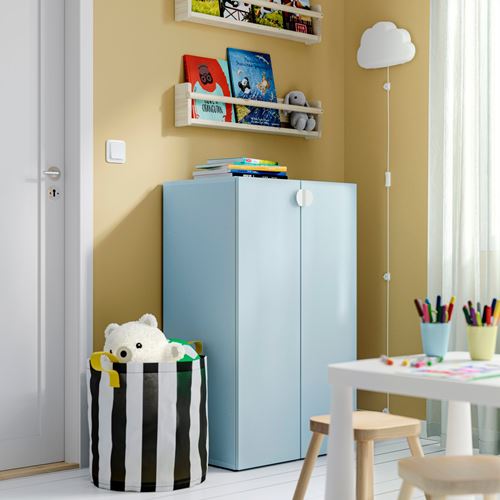 IKEA - LASTARE, LASTARE cabinet, blue, 60x42x100 cm