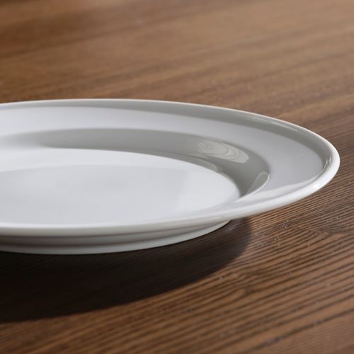 IKEA - VARDAGEN, side plate, white, 22 cm