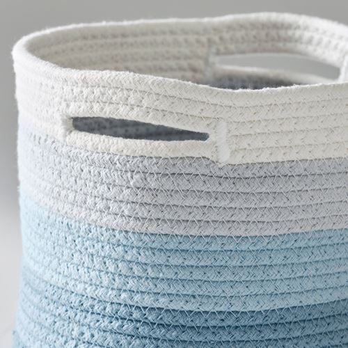 IKEA - LILLAKRE, sepet, mavi-çok renkli, 20x20 cm