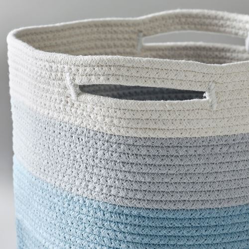 IKEA - LILLAKRE, sepet, mavi-çok renkli, 30x30 cm